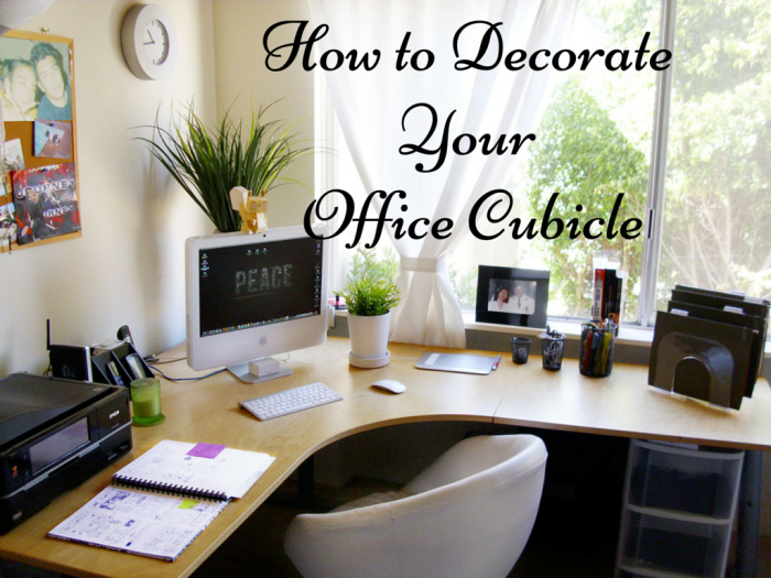 How to decorate a cubicle office