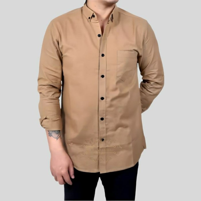 Men's light color dress shirts