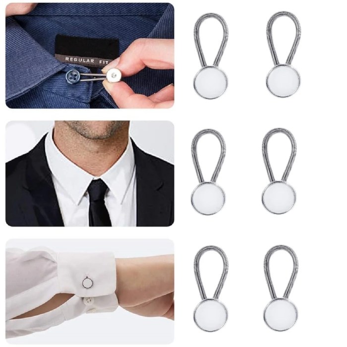 Men's dress shirt neck extender