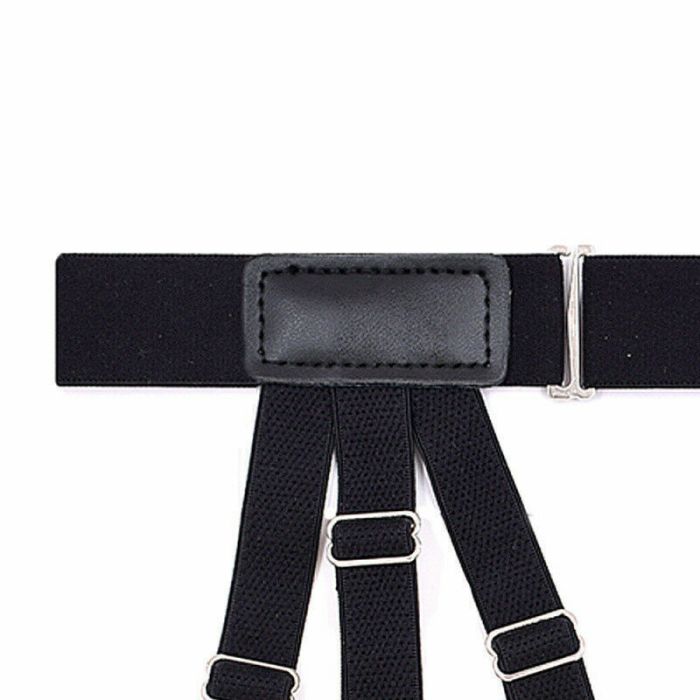 Garter belt for men's dress shirt