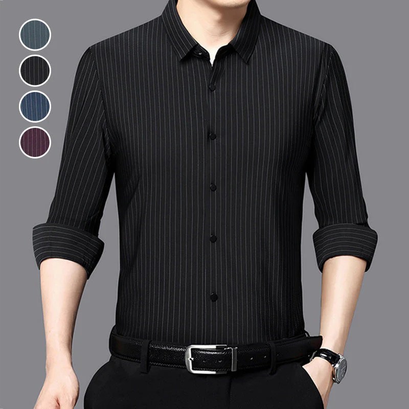 Men's short sleeve dress shirts wrinkle free